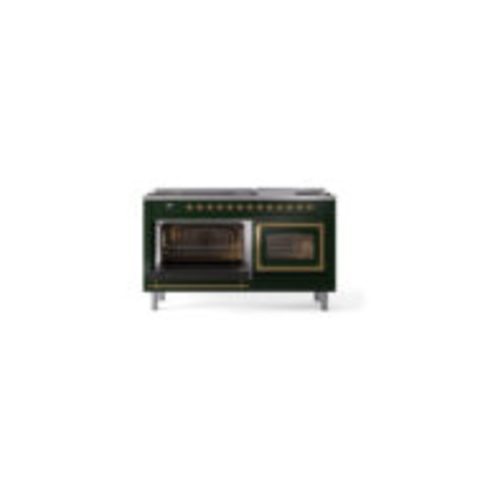 ILVE_UN60FNMPEGG_Nostalgie_II_60"_Dual_Fuel_Range_main_oven_door_opened