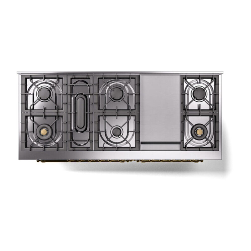 ILVE_UN60FNMPEGG_Nostalgie_II_60"_Dual_Fuel_Range_top_view