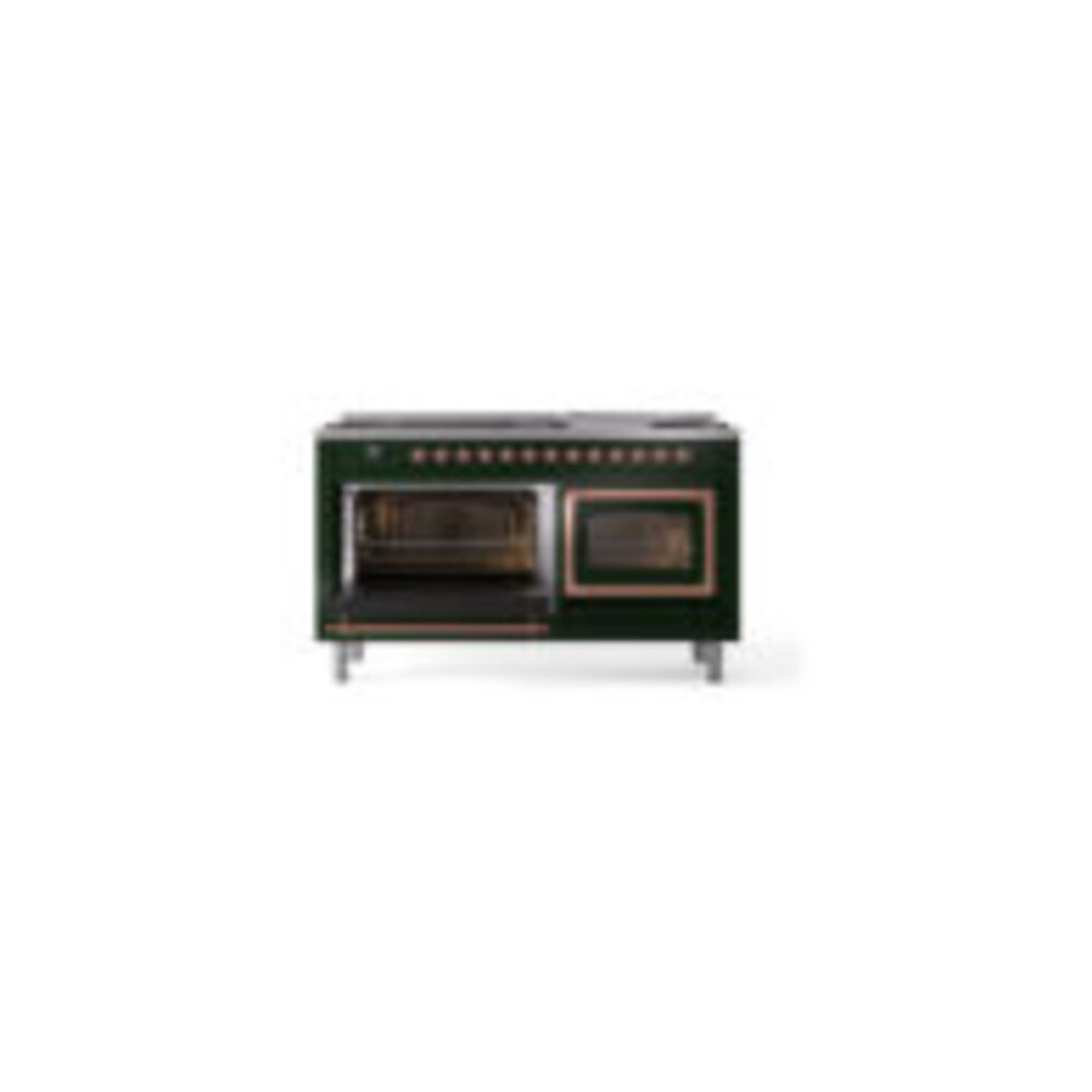 ILVE_UN60FNMPEGPLP_Nostalgie_II_60"_Dual_Fuel_Range_main_oven_door_opened