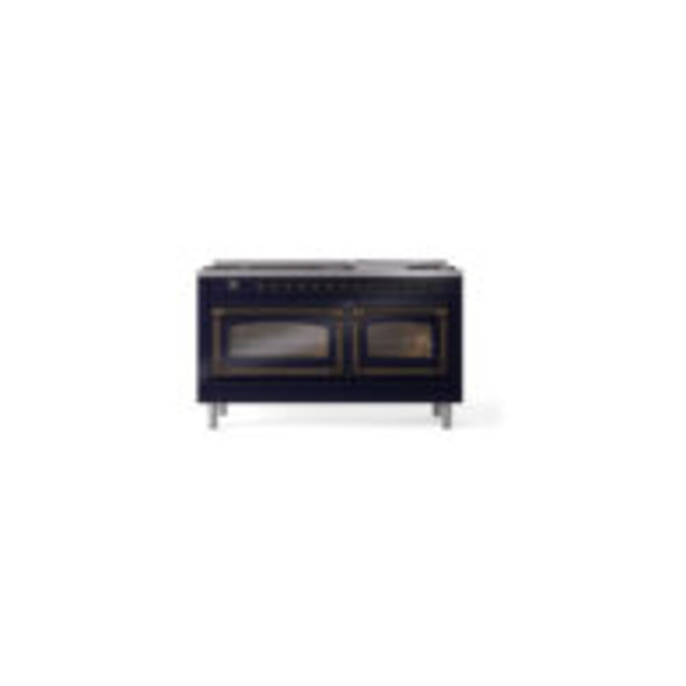 ILVE_UN60FNMPMBBLP_Nostalgie_II_60"_Dual_Fuel_Range_front_view