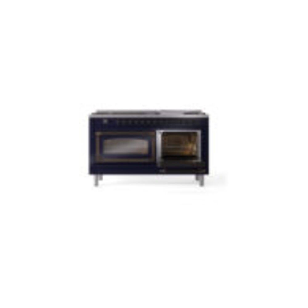 ILVE_UN60FNMPMBB_Nostalgie_II_60"_Dual_Fuel_Range_side_oven_door_opened