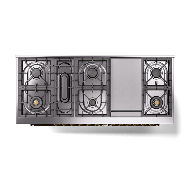 ILVE_UN60FNMPMBG_Nostalgie_II_60"_Dual_Fuel_Range_top_view