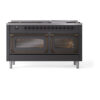 ILVE_UN60FNMPMGBLP_Nostalgie_II_60"_Dual_Fuel_Range_front_view