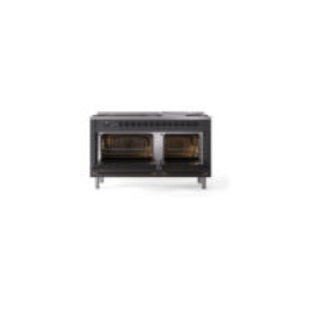 ILVE_UN60FNMPMGB_Nostalgie_II_60"_Dual_Fuel_Range_oven_door_opened