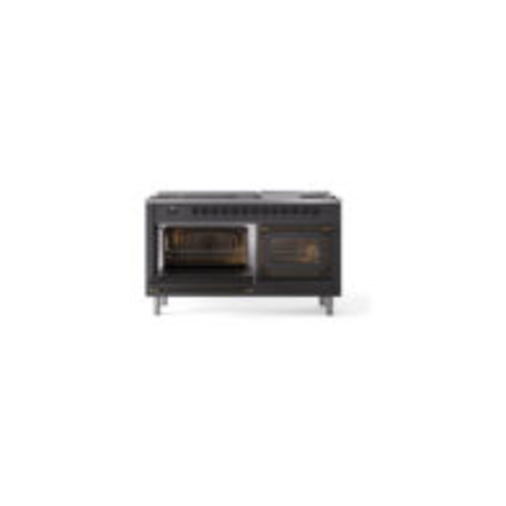 ILVE_UN60FNMPMGB_Nostalgie_II_60"_Dual_Fuel_Range_main_oven_door_opened