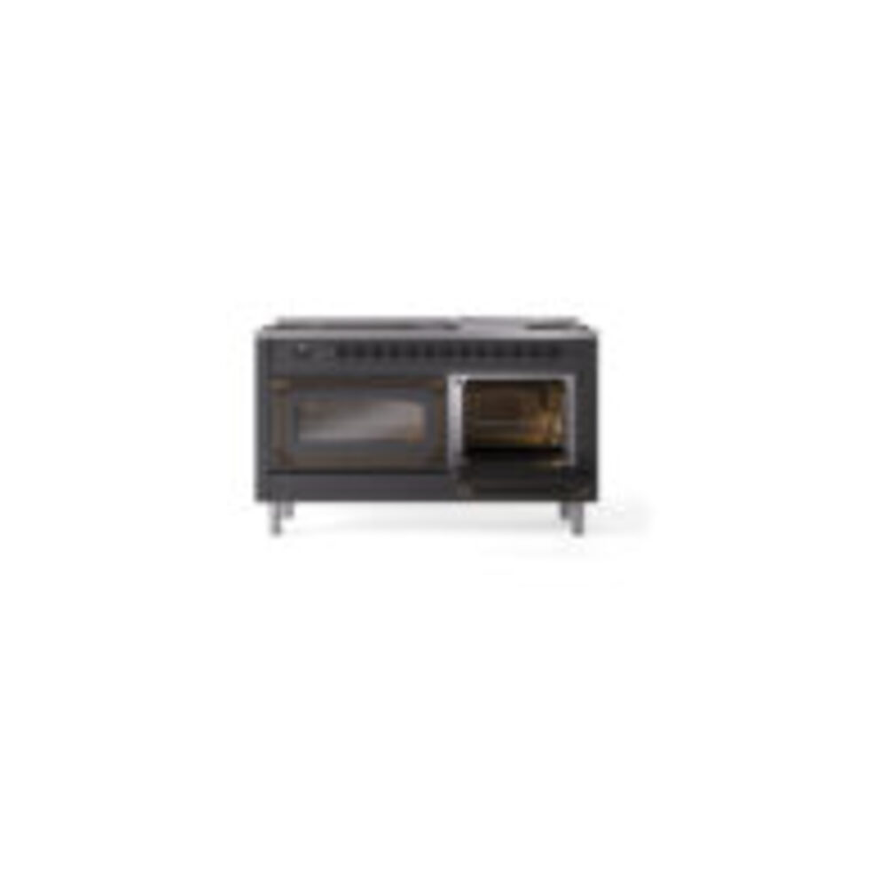 ILVE_UN60FNMPMGB_Nostalgie_II_60"_Dual_Fuel_Range_side_oven_door_opened
