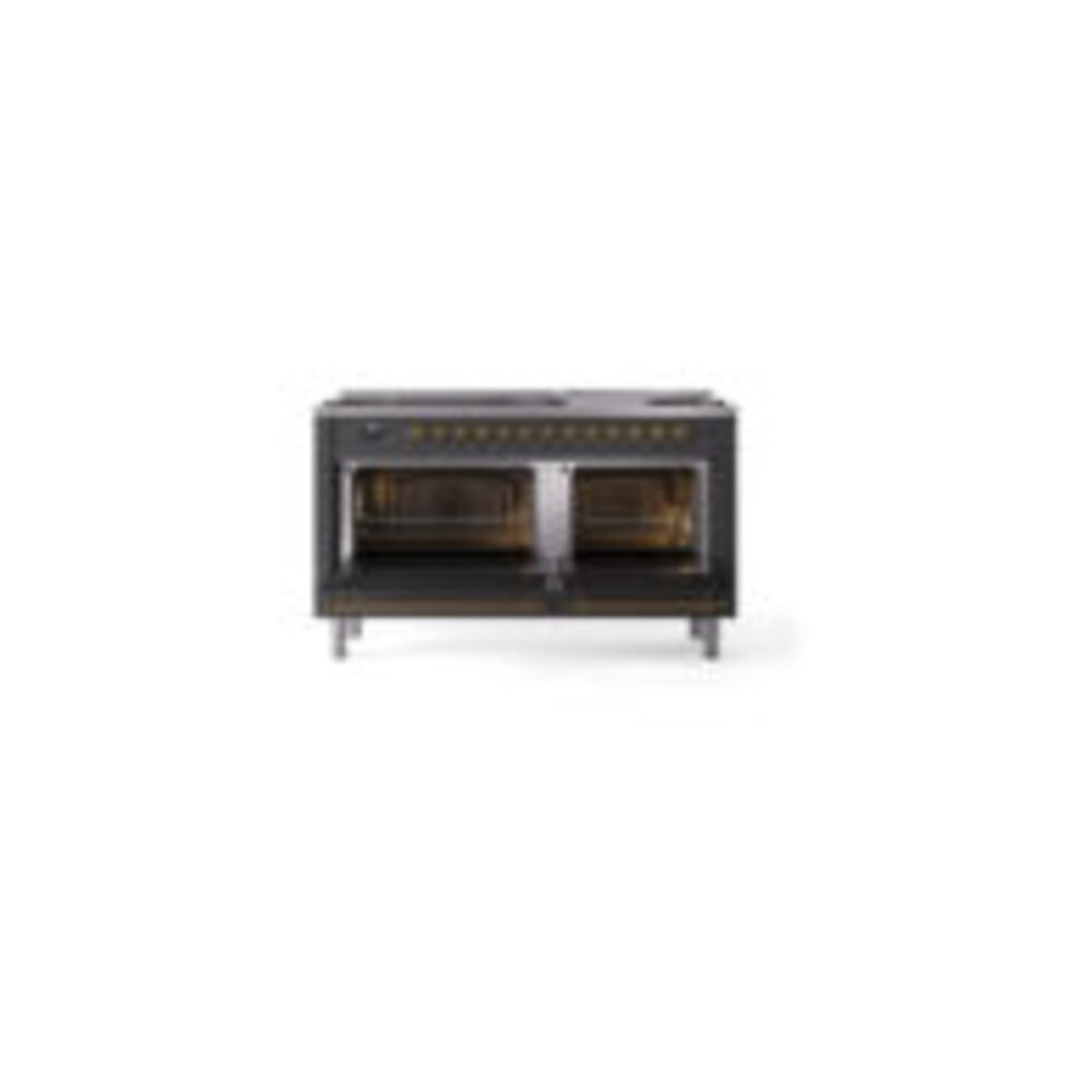 ILVE_UN60FNMPMGG_Nostalgie_II_60"_Dual_Fuel_Range_oven_door_opened