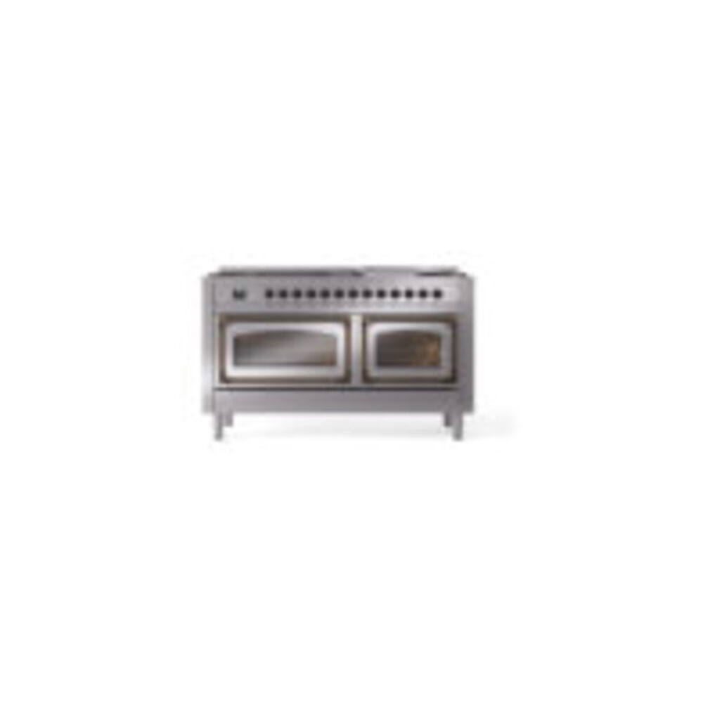 ILVE_UN60FNMPSSB_Nostalgie_II_60"_Dual_Fuel_Range_front_view