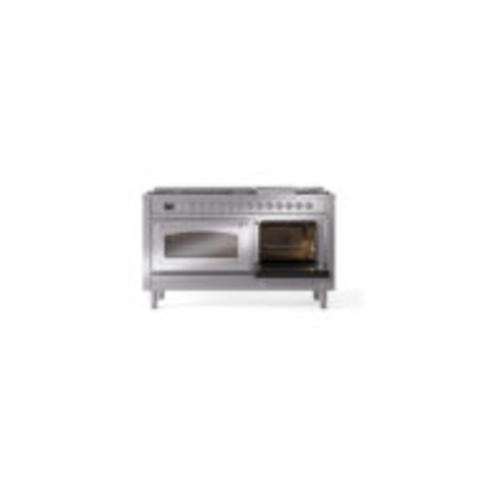 ILVE_UN60FNMPSSCLP_Nostalgie_II_60"_Dual_Fuel_Range_side_oven_door_opened