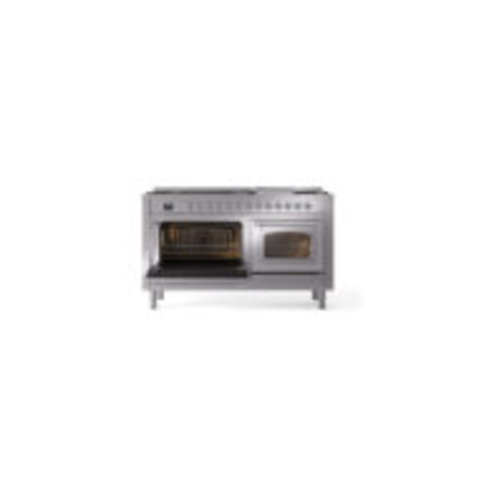 ILVE_UN60FNMPSSC_Nostalgie_II_60"_Dual_Fuel_Range_main_oven_door_opened