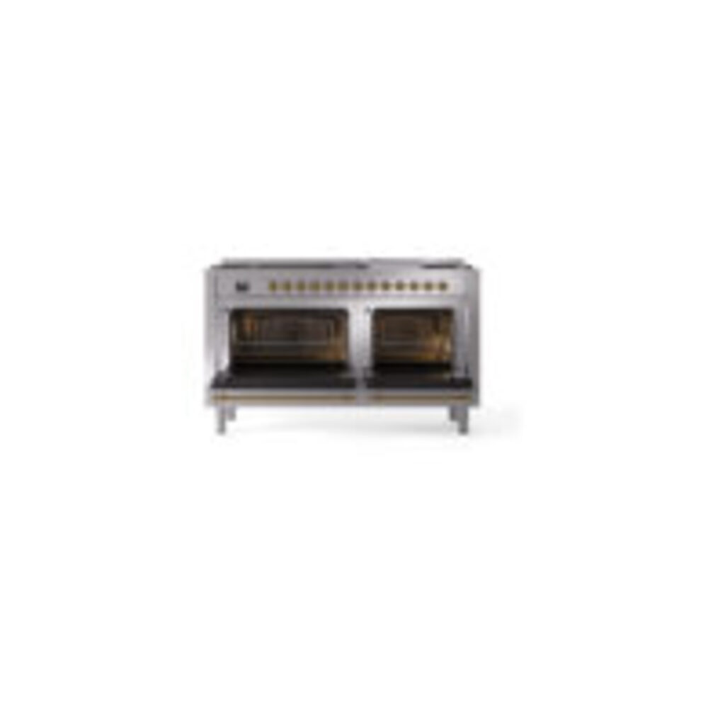 ILVE_UN60FNMPSSGLP_Nostalgie_II_60"_Dual_Fuel_Range_oven_door_opened