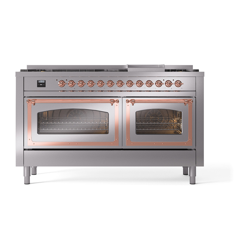 ILVE_UN60FNMPSSP_Nostalgie_II_60"_Dual_Fuel_Range_front_view
