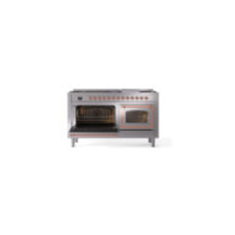 ILVE_UN60FNMPSSP_Nostalgie_II_60"_Dual_Fuel_Range_main_oven_door_opened