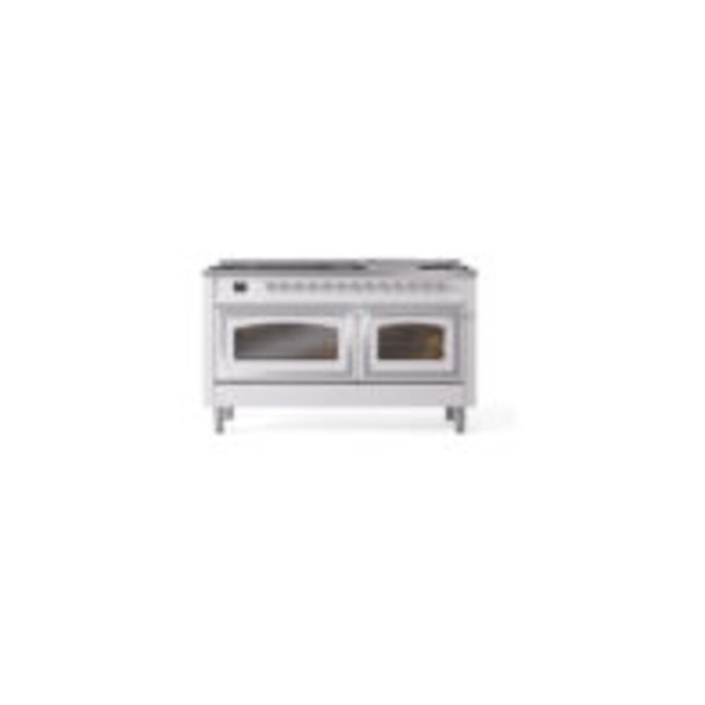 ILVE_UN60FNMPWHC_Nostalgie_II_60"_Dual_Fuel_Range_front_view