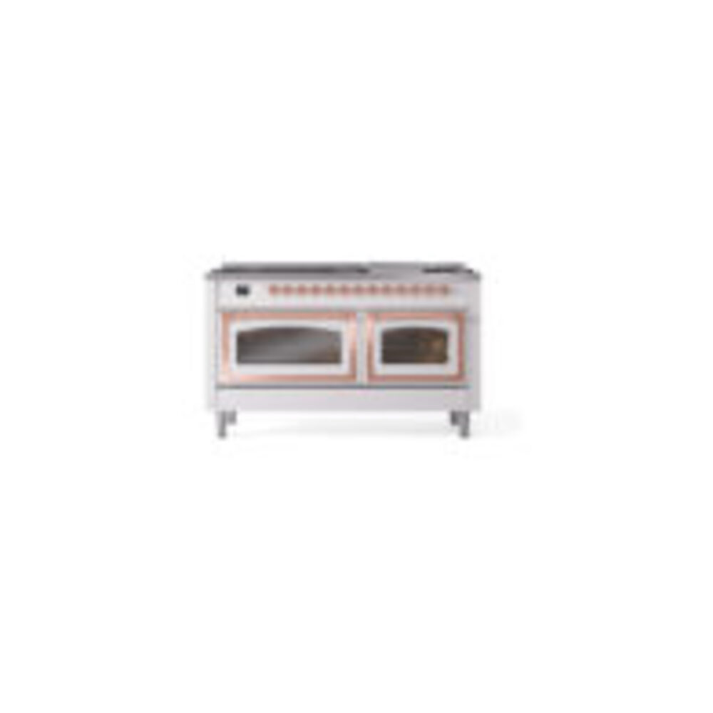 ILVE_UN60FNMPWHPLP_Nostalgie_II_60"_Dual_Fuel_Range_front_view
