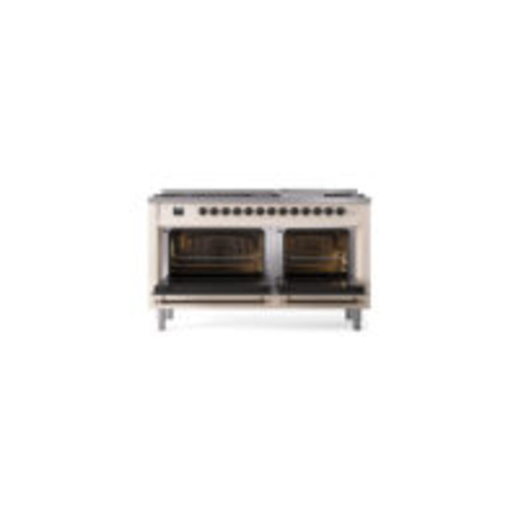 ILVE_UN60FQNMPAWB_Nostalgie_II_60"_Dual_Fuel_Range_oven_door_opened