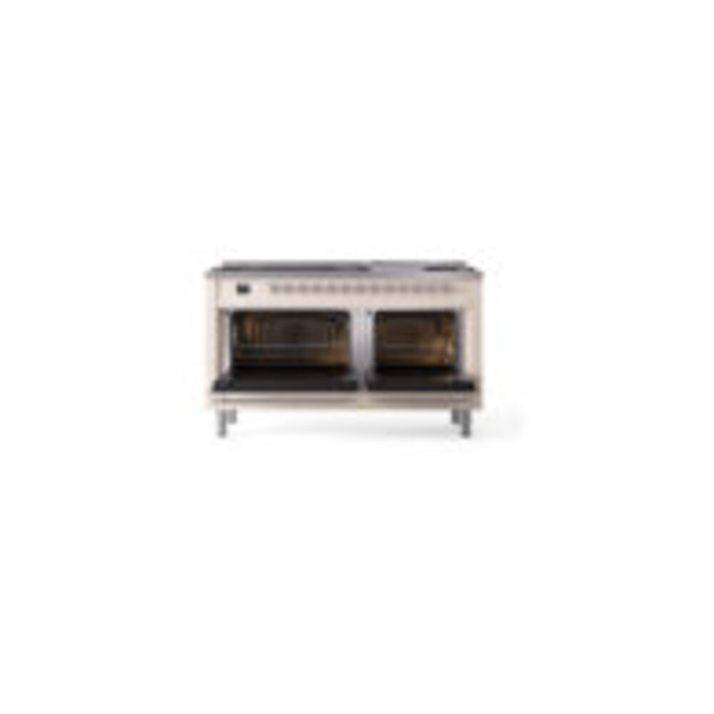 ILVE_UN60FQNMPAWC_Nostalgie_II_60"_Dual_Fuel_Range_oven_door_opened