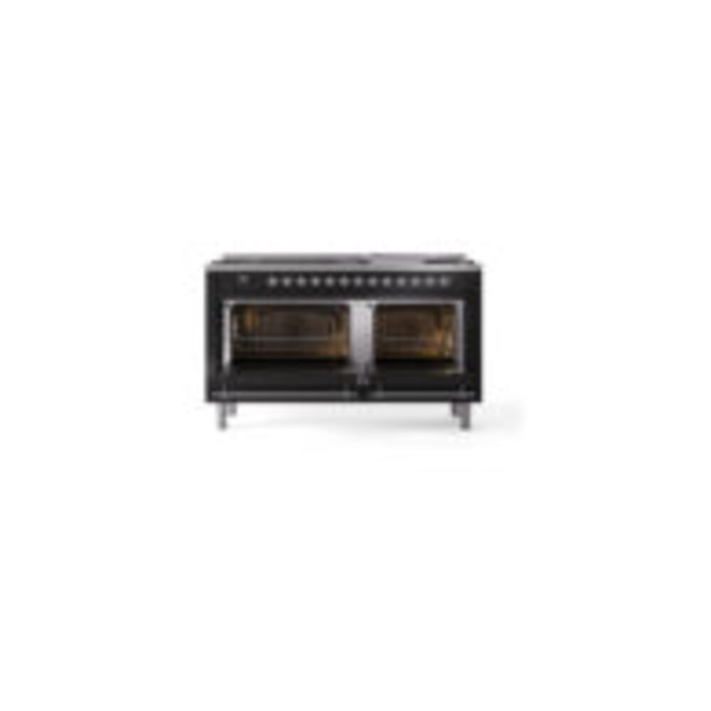 ILVE_UN60FQNMPBKCLP_Nostalgie_II_60"_Dual_Fuel_Range_oven_door_opened