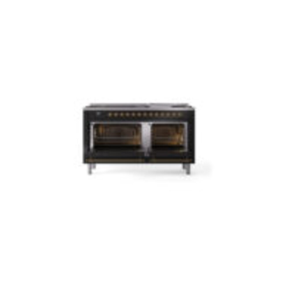 ILVE_UN60FQNMPBKG_Nostalgie_II_60"_Dual_Fuel_Range_oven_door_opened