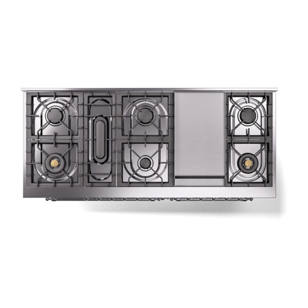 ILVE_UN60FQNMPRACLP_Nostalgie_II_60"_Dual_Fuel_Range_top_view