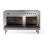 ILVE_UN60FQNMPSSC_Nostalgie_II_60"_Dual_Fuel_Range_oven_door_opened