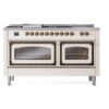 ILVE_UN60FSNMPAWBLP_Nostalgie_II_60"_Dual_Fuel_Range_front_view