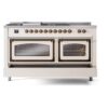 ILVE_UN60FSNMPAWBLP_Nostalgie_II_60"_Dual_Fuel_Range_drawer_opened