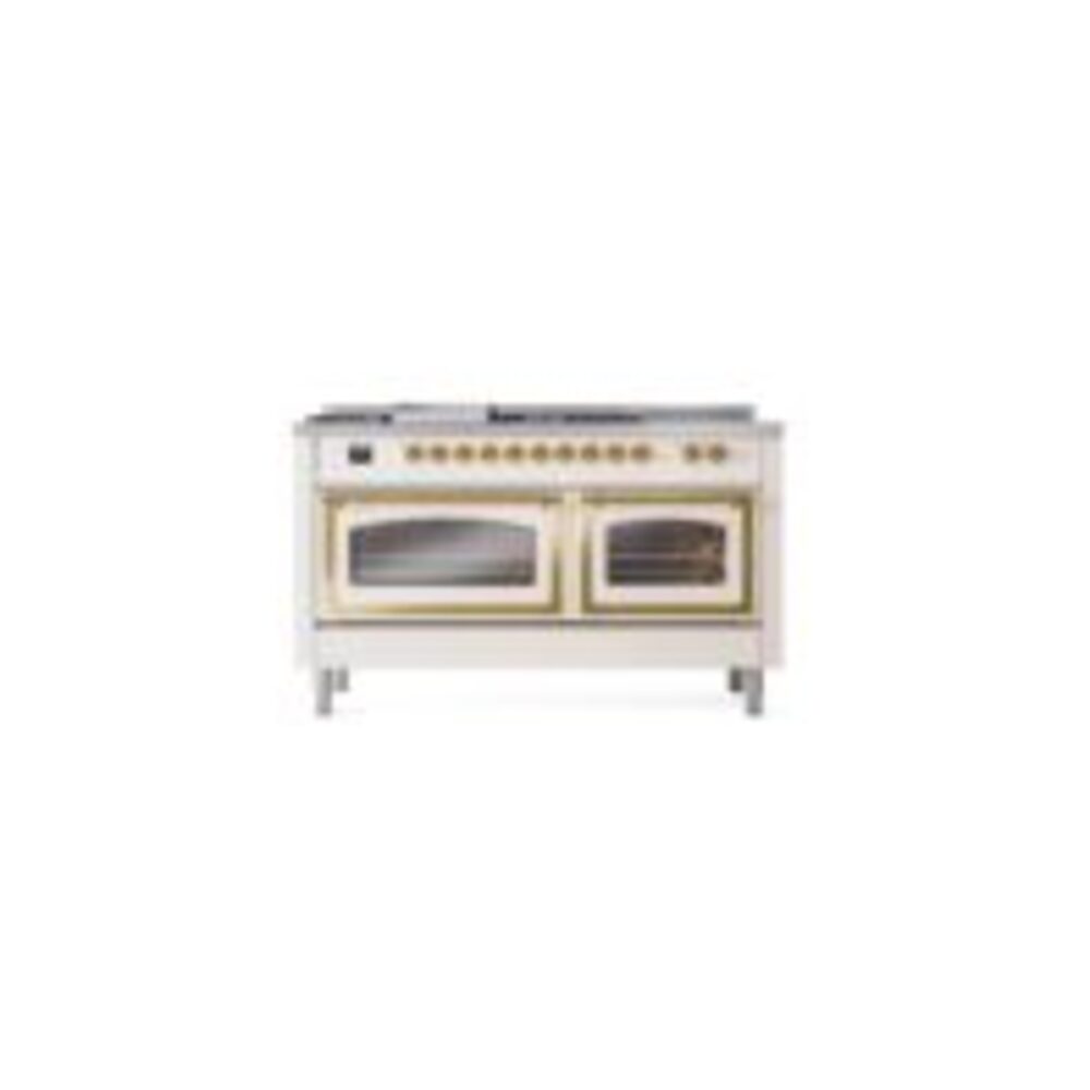 ILVE_UN60FSNMPAWGLP_Nostalgie_II_60"_Dual_Fuel_Range_front_view