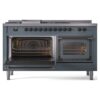 ILVE_UN60FSNMPBGBLP_Nostalgie_II_60"_Dual_Fuel_Range_main_oven_door_opened
