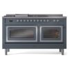ILVE_UN60FSNMPBGC_Nostalgie_II_60"_Dual_Fuel_Range_front_view