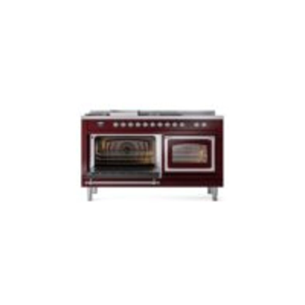 ILVE_UN60FSNMPBUC_Nostalgie_II_60"_Dual_Fuel_Range_main_oven_door_opened