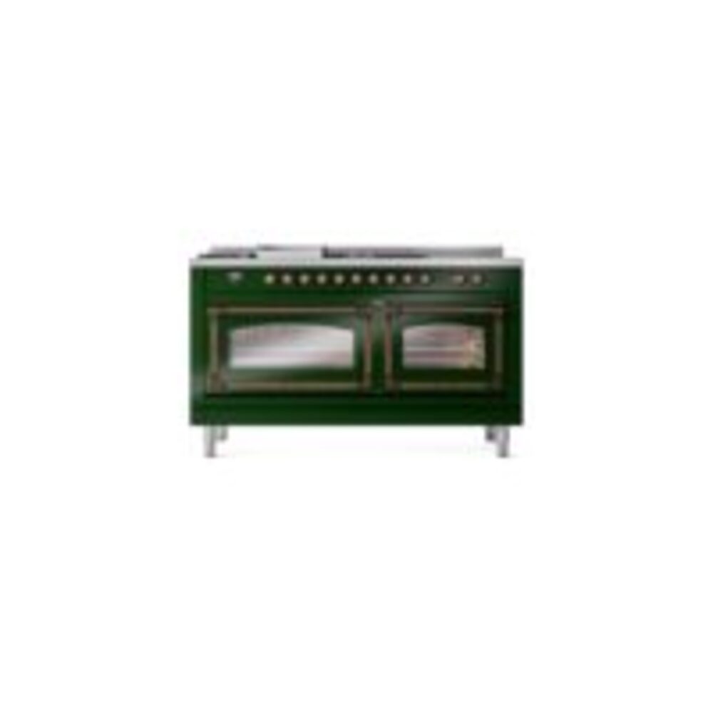 ILVE_UN60FSNMPEGBLP_Nostalgie_II_60"_Dual_Fuel_Range_front_view
