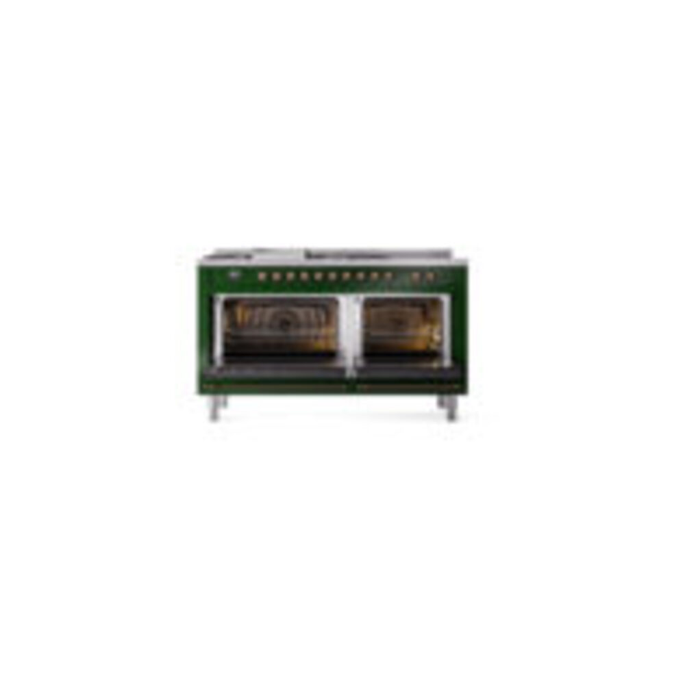ILVE_UN60FSNMPEGBLP_Nostalgie_II_60"_Dual_Fuel_Range_oven_door_opened