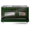ILVE_UN60FSNMPEGBLP_Nostalgie_II_60"_Dual_Fuel_Range_drawer_opened
