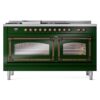ILVE_UN60FSNMPEGB_Nostalgie_II_60"_Dual_Fuel_Range_front_view