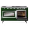 ILVE_UN60FSNMPEGCLP_Nostalgie_II_60"_Dual_Fuel_Range_side_oven_door_opened