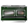 ILVE_UN60FSNMPEGCLP_Nostalgie_II_60"_Dual_Fuel_Range_drawer_opened
