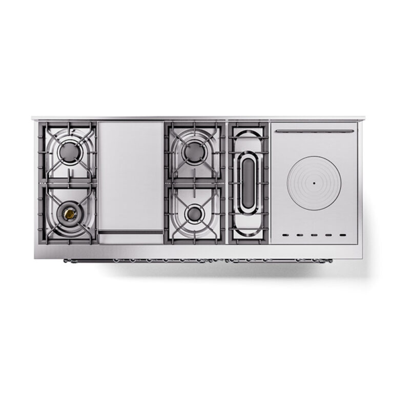 ILVE_UN60FSNMPEGCLP_Nostalgie_II_60"_Dual_Fuel_Range_top_view