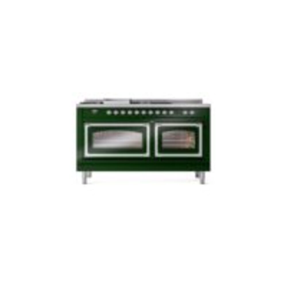ILVE_UN60FSNMPEGC_Nostalgie_II_60"_Dual_Fuel_Range_front_view