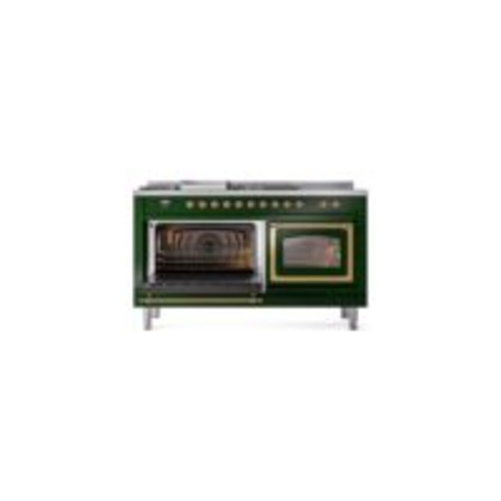 ILVE_UN60FSNMPEGG_Nostalgie_II_60"_Dual_Fuel_Range_main_oven_door_opened