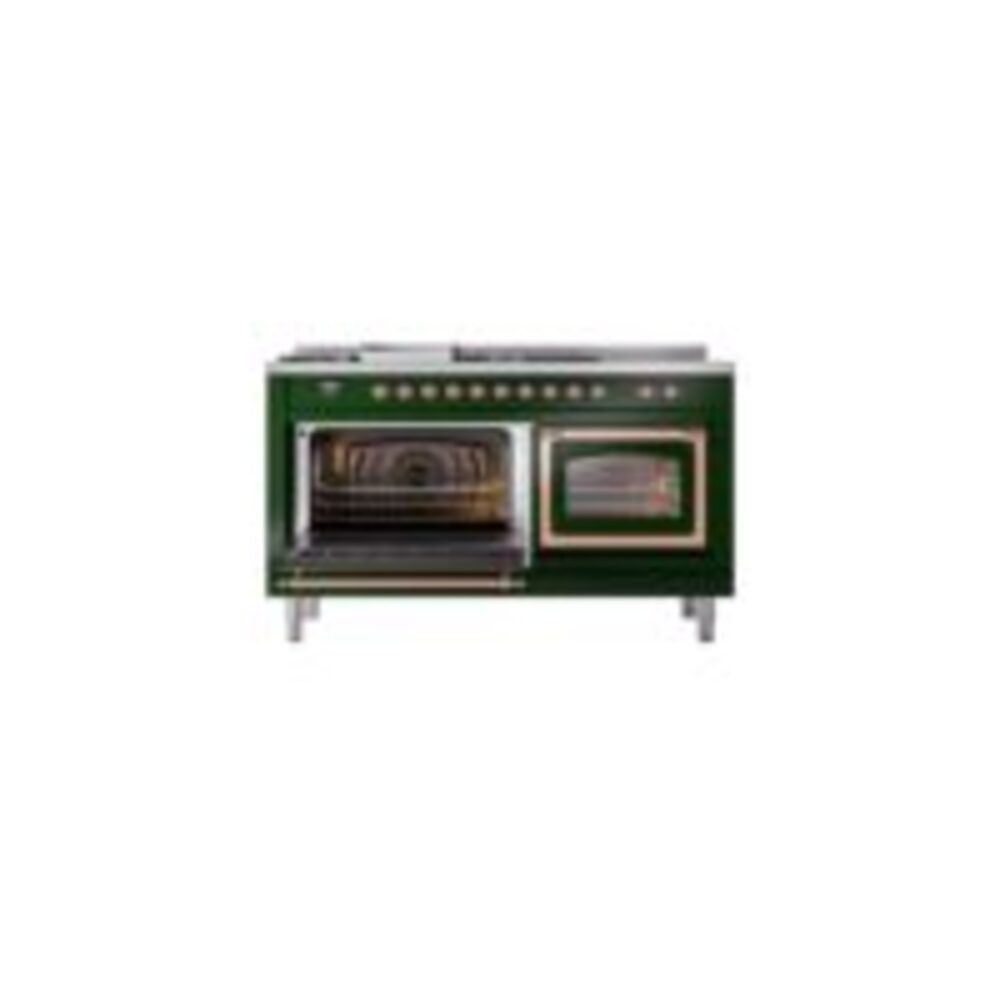 ILVE_UN60FSNMPEGP_Nostalgie_II_60"_Dual_Fuel_Range_main_oven_door_opened