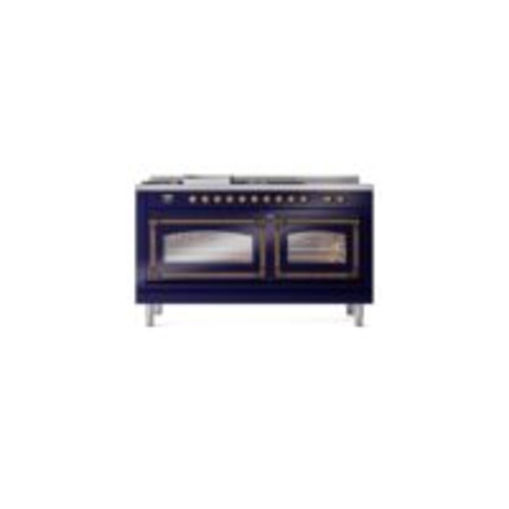 ILVE_UN60FSNMPMBBLP_Nostalgie_II_60"_Dual_Fuel_Range_front_view