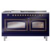 ILVE_UN60FSNMPMBB_Nostalgie_II_60"_Dual_Fuel_Range_front_view