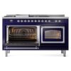 ILVE_UN60FSNMPMBC_Nostalgie_II_60"_Dual_Fuel_Range_main_oven_door_opened