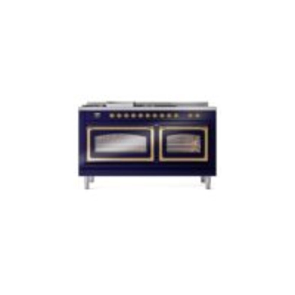 ILVE_UN60FSNMPMBG_Nostalgie_II_60"_Dual_Fuel_Range_front_view