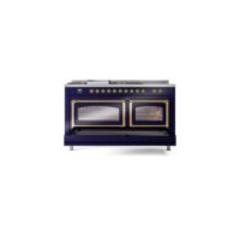 ILVE_UN60FSNMPMBG_Nostalgie_II_60"_Dual_Fuel_Range_drawer_opened