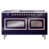 ILVE_UN60FSNMPMBPLP_Nostalgie_II_60"_Dual_Fuel_Range_front_view