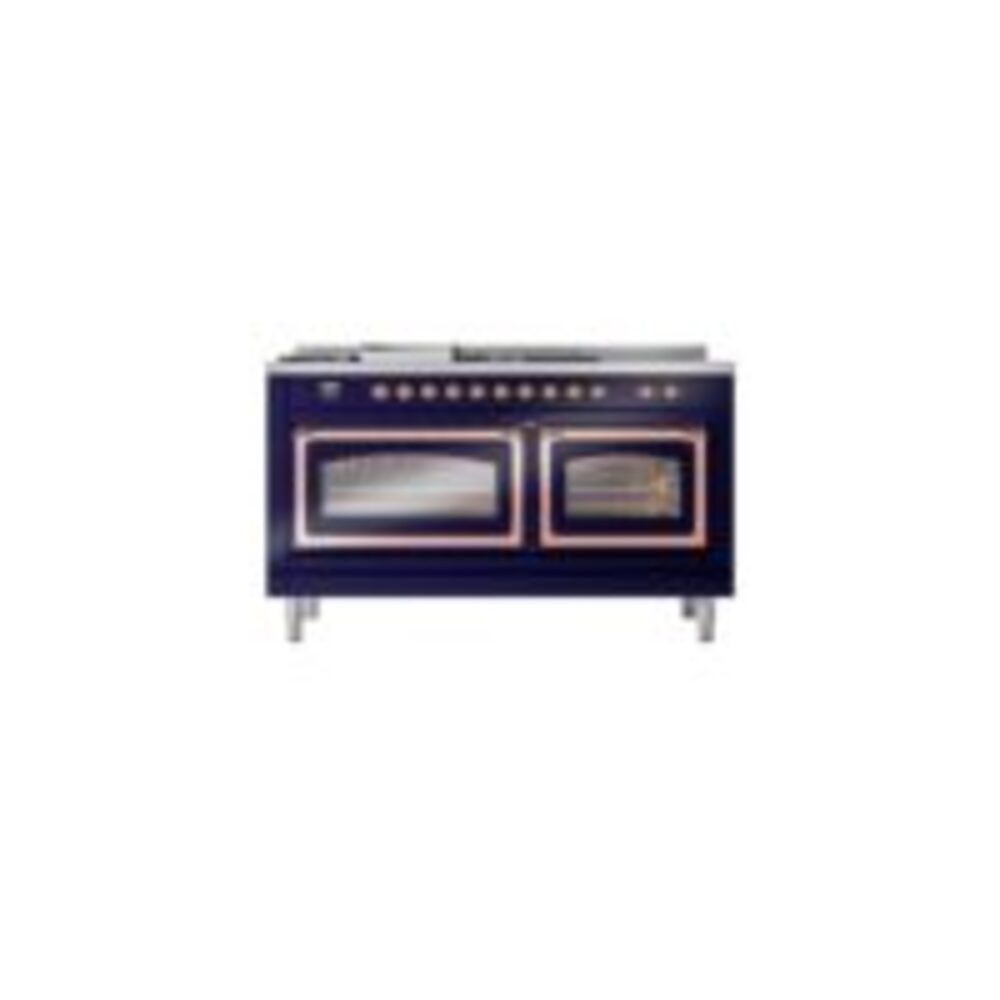 ILVE_UN60FSNMPMBP_Nostalgie_II_60"_Dual_Fuel_Range_front_view