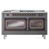 ILVE_UN60FSNMPMGBLP_Nostalgie_II_60"_Dual_Fuel_Range_front_view