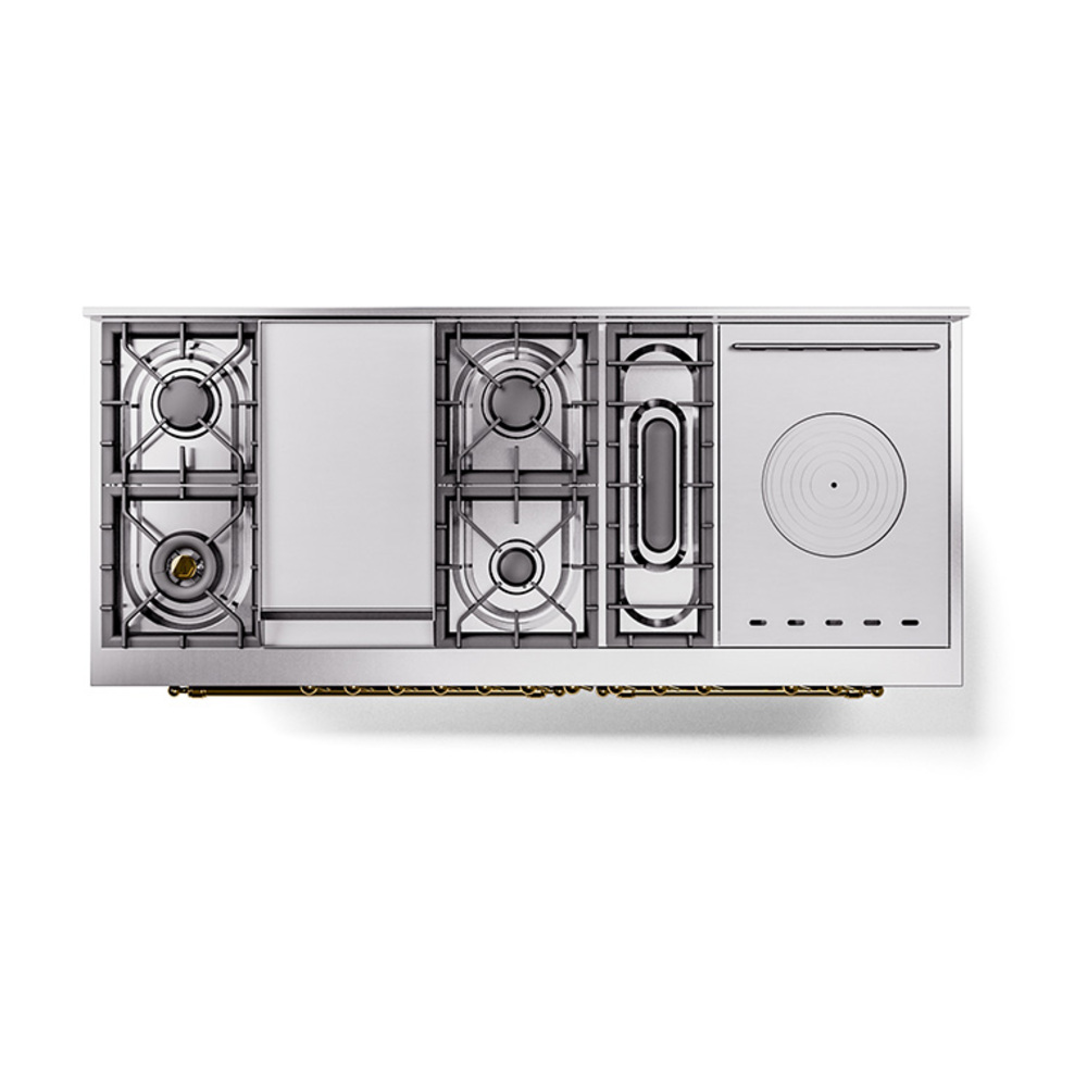 ILVE_UN60FSNMPMGG_Nostalgie_II_60"_Dual_Fuel_Range_top_view